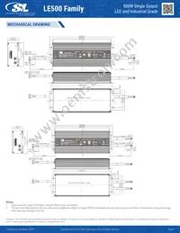 LE500S24VN Datasheet Page 3