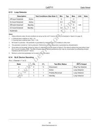 LE57D111BTCT Datasheet Page 15