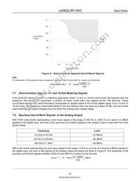 LE58QL063HVCT Datasheet Page 23