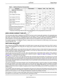 LE75181CBSCT Datasheet Page 8