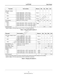 LE75183CDSCT Datasheet Page 12