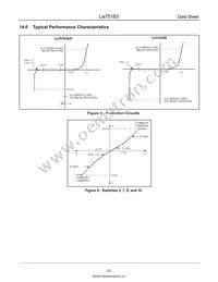 LE75183CDSCT Datasheet Page 21