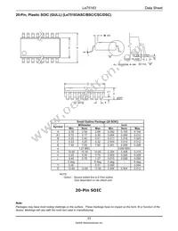 LE75183DFSCT Datasheet Page 23