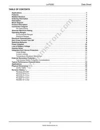 LE75282BBVCT Datasheet Page 2