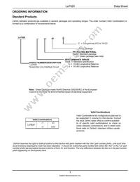 LE7920-2DJCT Datasheet Page 3