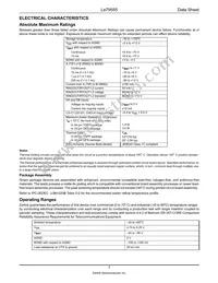 LE79555-4BVCT Datasheet Page 7