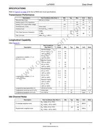 LE79555-4BVCT Datasheet Page 8