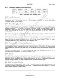 LE87251NQCT Datasheet Page 6