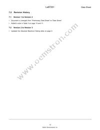 LE87251NQCT Datasheet Page 13