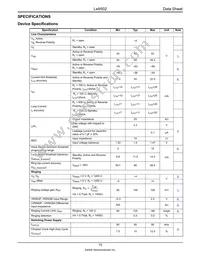 LE9502BTCT Datasheet Page 15