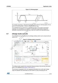 LED2000DR Datasheet Page 21