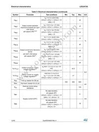 LED2472GBTR Datasheet Page 12