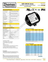 LED25W-36-C0700-HL-BD Datasheet Cover