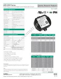 LED25W-40-C0620 Datasheet Cover