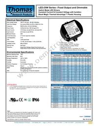LED25W-40-C0620-D-500 Datasheet Cover