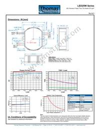 LED25W-40-C0620-D-500 Datasheet Page 2