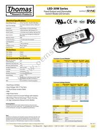 LED30W-12-C2500 Datasheet Cover