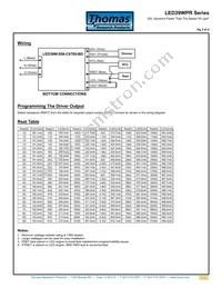 LED39WPR-056-C0700-BD Datasheet Page 3
