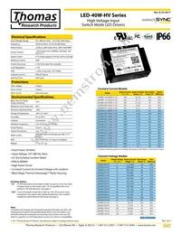 LED40W-036-C1100-D-HV Datasheet Cover
