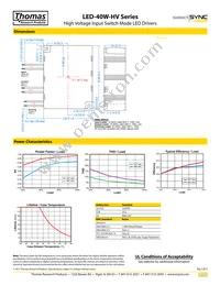 LED40W-036-C1100-D-HV Datasheet Page 2