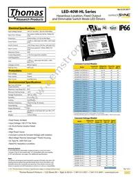 LED40W-040-C1000-HL-SD Datasheet Cover