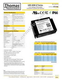 LED40W120-114-C0350-LT Datasheet Cover