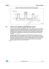 LED6001TR Datasheet Page 17