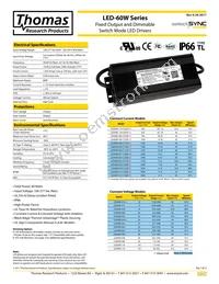 LED60W-170 Datasheet Cover