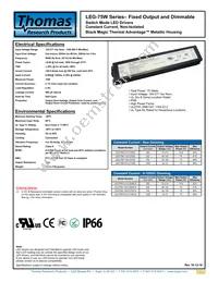 LEG75W-108-C0700 Datasheet Cover