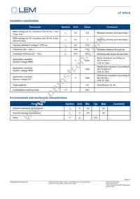 LF 1010-S Datasheet Page 3