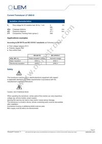 LF 2005-S Datasheet Page 2