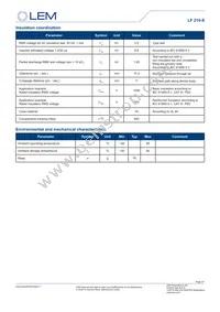 LF 210-S Datasheet Page 3