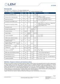 LF 210-S Datasheet Page 4
