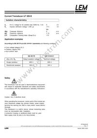 LF 306-S Datasheet Page 2