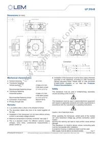 LF 310-S Datasheet Page 7