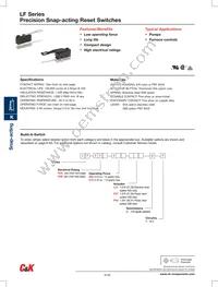 LF05A080L27QY Datasheet Cover