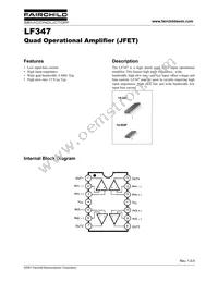 LF347M Datasheet Cover