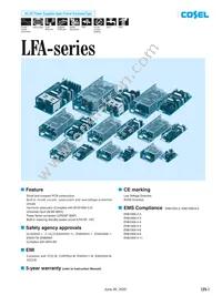LFA300F-24-HSNFTY Datasheet Cover