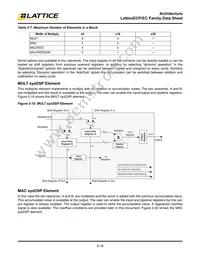 LFEC10E-3F484I Datasheet Page 19