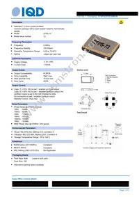 LFSPXO018534BULK Datasheet Cover