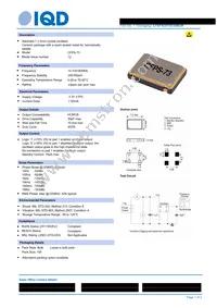 LFSPXO018538BULK Datasheet Cover