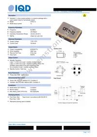 LFSPXO019682REEL Datasheet Cover