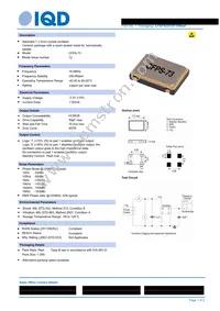 LFSPXO019710REEL Datasheet Cover