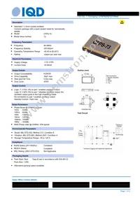 LFSPXO021211REEL Datasheet Cover