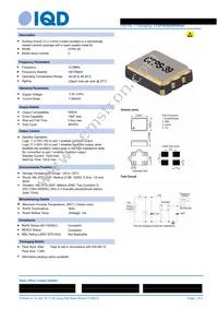 LFSPXO025492REEL Datasheet Cover