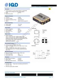 LFSPXO025494REEL Datasheet Cover