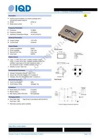 LFSPXO025912REEL Datasheet Cover