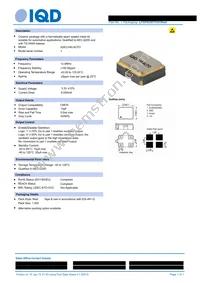 LFSPXO071191REEL Datasheet Cover