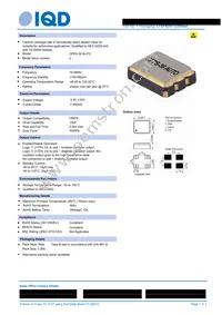 LFSPXO071230REEL Datasheet Cover