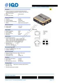 LFSPXO071235REEL Datasheet Cover